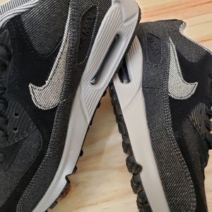 NIKE Womens Air Max 90 SE Running Shoes Denim :741 NWT NIKE Womens Air Max 90 SE Running Shoes Denim :741 NWT